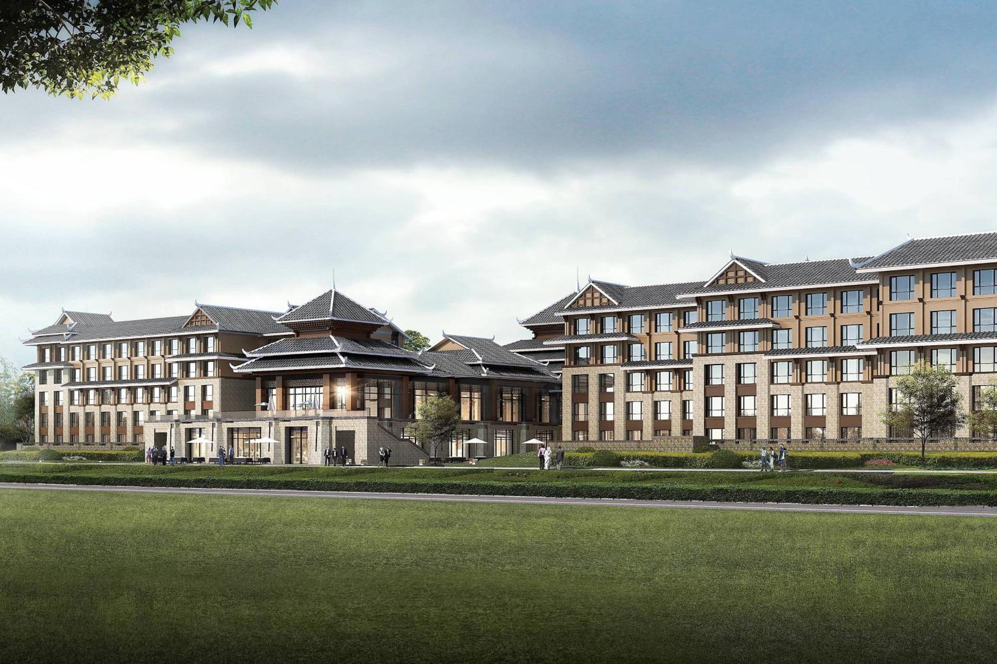 Courtyard By Marriott Liuzhou Sanjiang Hotel Sanjiang  ภายนอก รูปภาพ